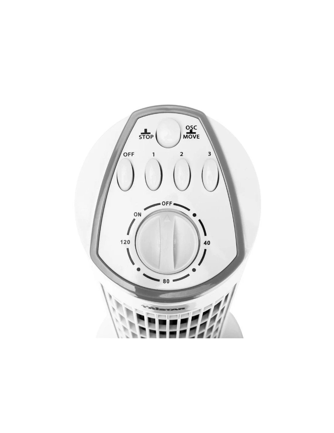 Ventilador de Torre Tristar VE-5864/ 40W/ 3 velocidades