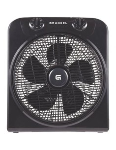 Ventilador de Suelo Grunkel Box Fan NG/ 45W/ 5 Aspas 30cm/ 3 Velocidades