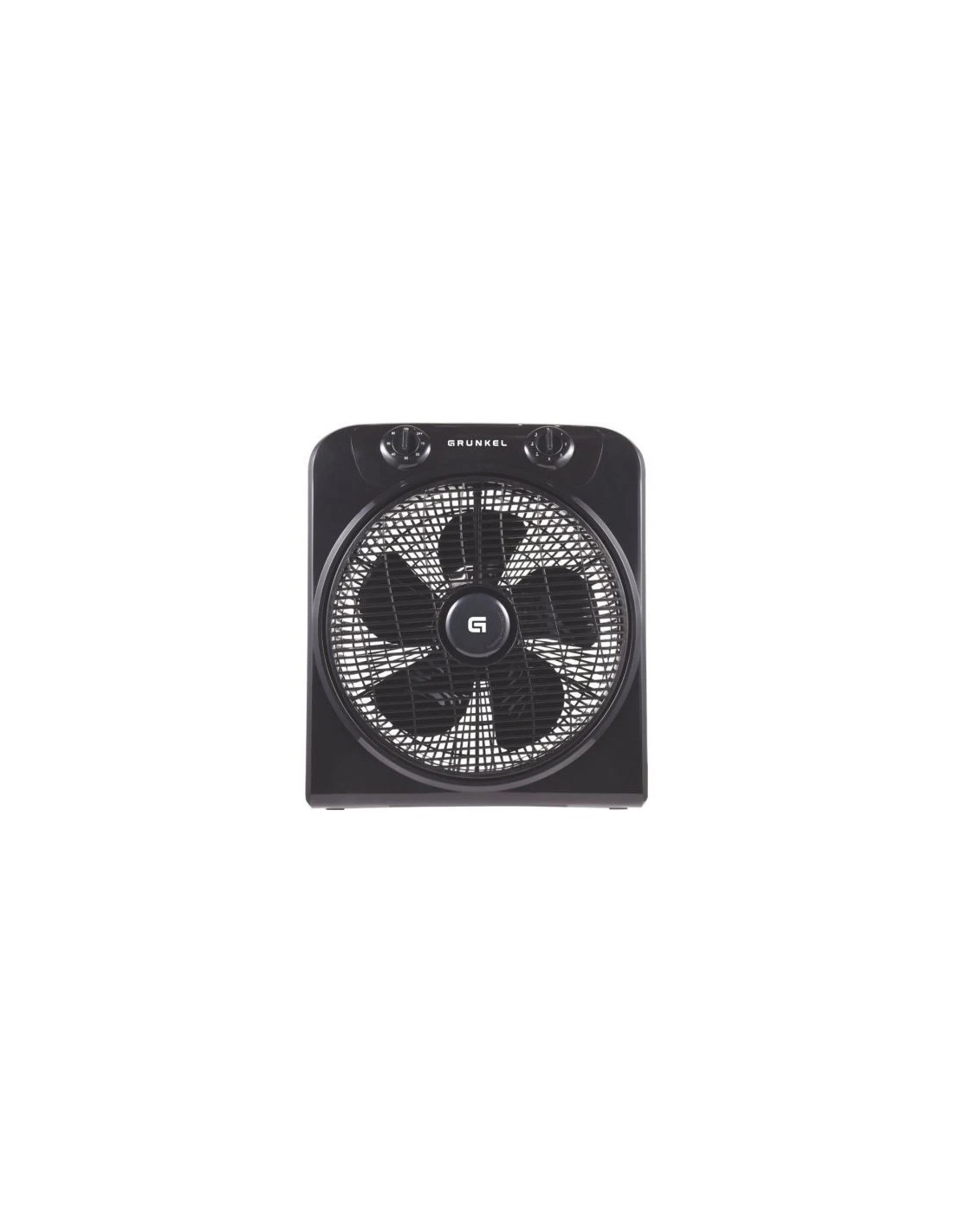 Ventilador de Suelo Grunkel Box Fan NG/ 45W/ 5 Aspas 30cm/ 3 Velocidades