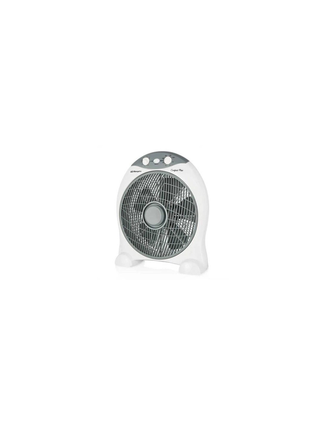 Ventilador de Suelo Orbegozo Box Fan BF 1030/ 45W/ 5 Aspas 30cm/ 3 velocidades