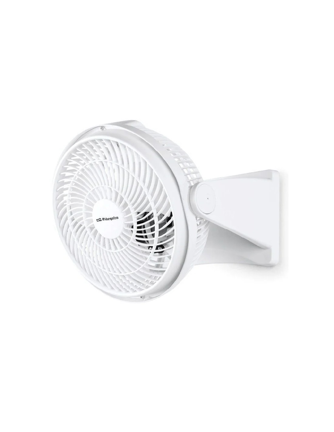 Ventilador de Sobremesa y Pared Orbegozo Box Fan BF 0128/ 23W/ 3 Aspas 23cm/ 2 velocidades