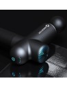 Pistola de Masaje Muscular Booster 6 Cabezales Smart-Hit Reducción de Ruido