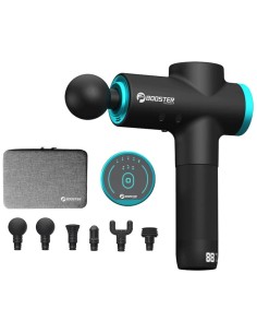 Pistola de Masaje Muscular Booster 12V-M2 6 Cabezales LCD Reducción de Ruido 2