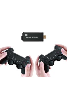 Consola Arcade Stick 4K 64GB + 2 mandos inalámbricos HDMI 2