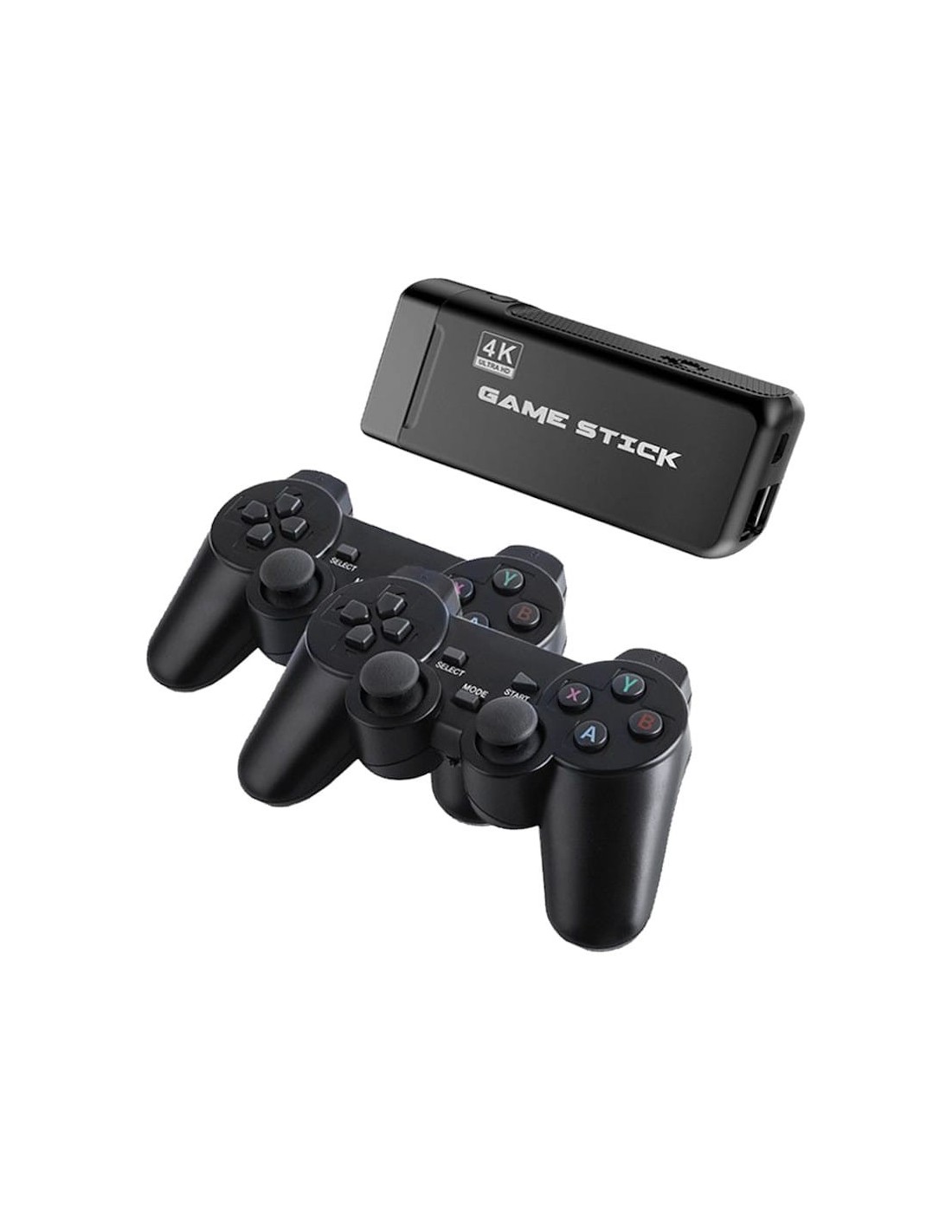 Consola Arcade Stick 4K 64GB + 2 mandos inalámbricos HDMI