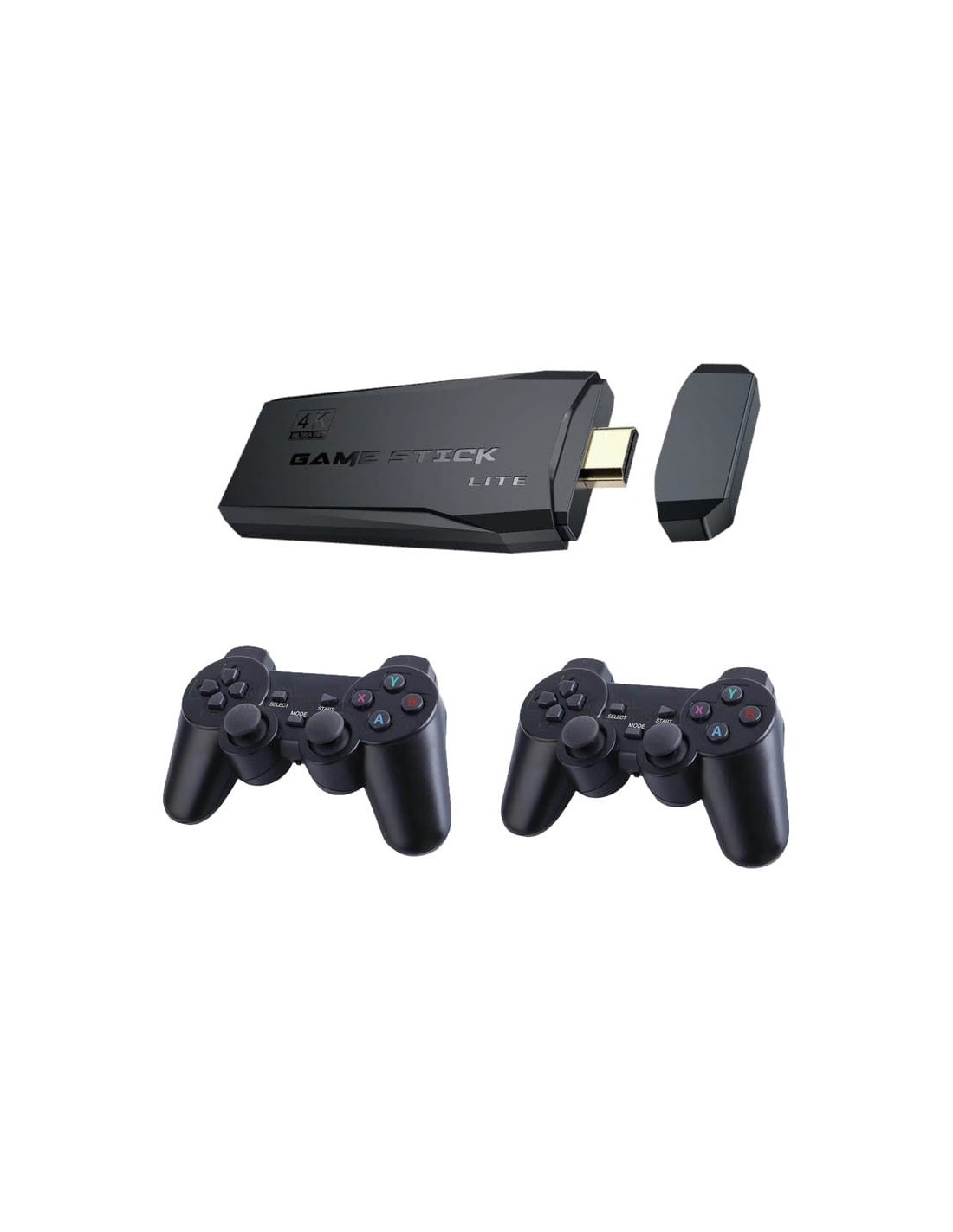 Consola Arcade Game Stick Lite 4K 64GB HDMI + 2 mandos inalámbricos
