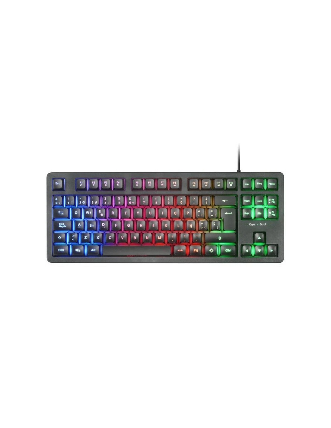 Pack Gaming Mars Gaming MCP-RGB3/ Teclado RGB + Ratón Óptico + Alfombrilla XXL + Auriculares