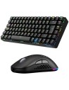 Pack Gaming Hiditec/ Teclado Mecánico Inalámbrico GM1K + Ratón Inalámbrico GX30 PRO Wireless