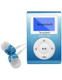 Reproductor MP3 Sunstech Dedalo III/ 8GB/ Radio FM