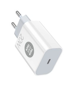 Cargador de Pared Tech One Tech TEC2260/ 1xUSB Tipo-C/ 20W 2