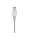 Cable Lightning Aisens A102-0443/ Lightning Macho - USB Tipo-C Macho/ 2m/ Blanco
