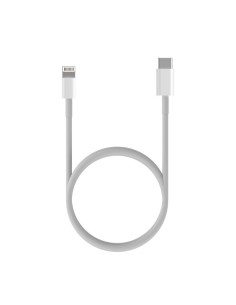 Cable USB 2.0 Tipo-C Lightning Aisens A102-0543/ USB Tipo-C Macho - Lightning Macho/ Hasta 2.5W/ 60Mbps/ 50cm/ Blanco 2