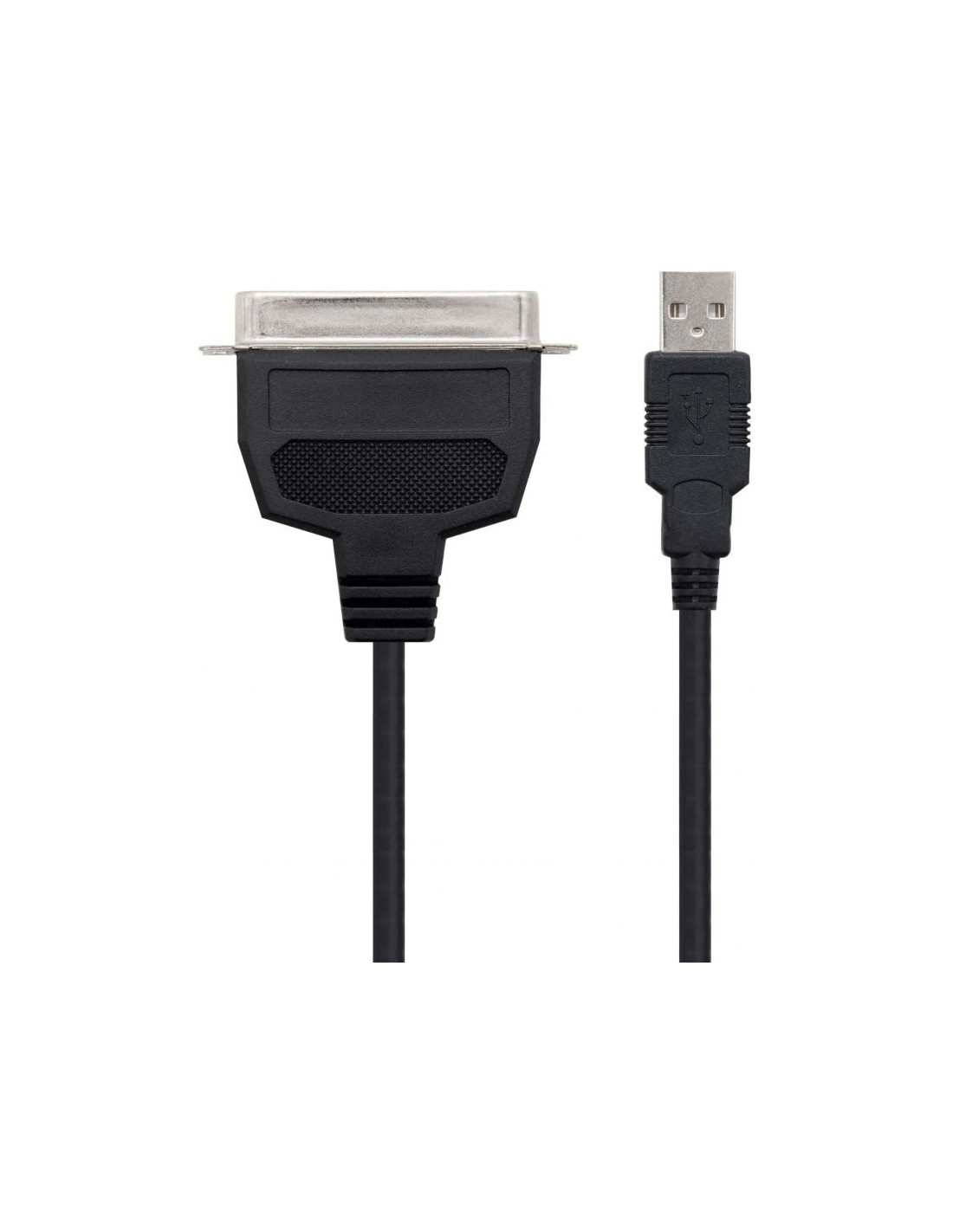 Cable Conversor impresora Nanocable 10.03.0001/ USB Macho - CN36 Macho/ 1.5m/ Negro