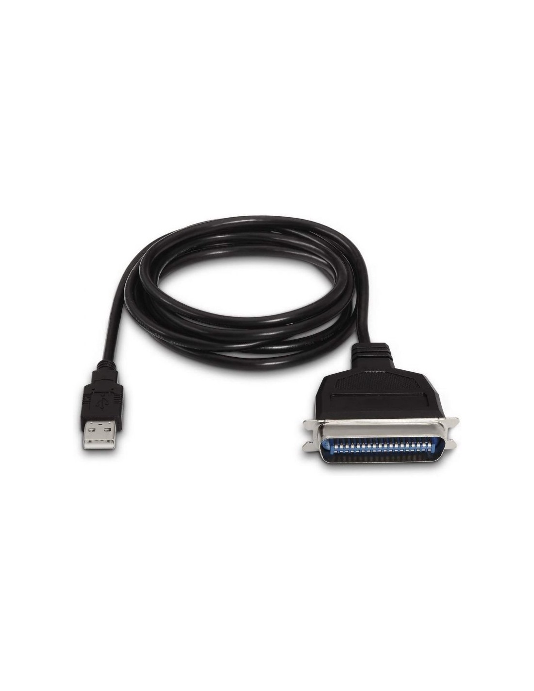 Cable Conversor impresora Aisens A104-0038/ USB Macho - CN36 Macho/ Negro