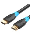 Cable HDMI 2.0 4K Vention AACBG/ HDMI Macho - HDMI Macho/ 1.5m/ Negro