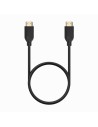Cable HDMI 2.0 4K CCS Aisens A120-0728/ HDMI Macho - HDMI Macho/ Hasta 10W/ 2250Mbps/ 50cm/ Negro