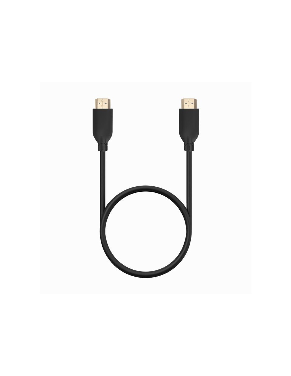 Cable HDMI 2.0 4K CCS Aisens A120-0728/ HDMI Macho - HDMI Macho/ Hasta 10W/ 2250Mbps/ 50cm/ Negro