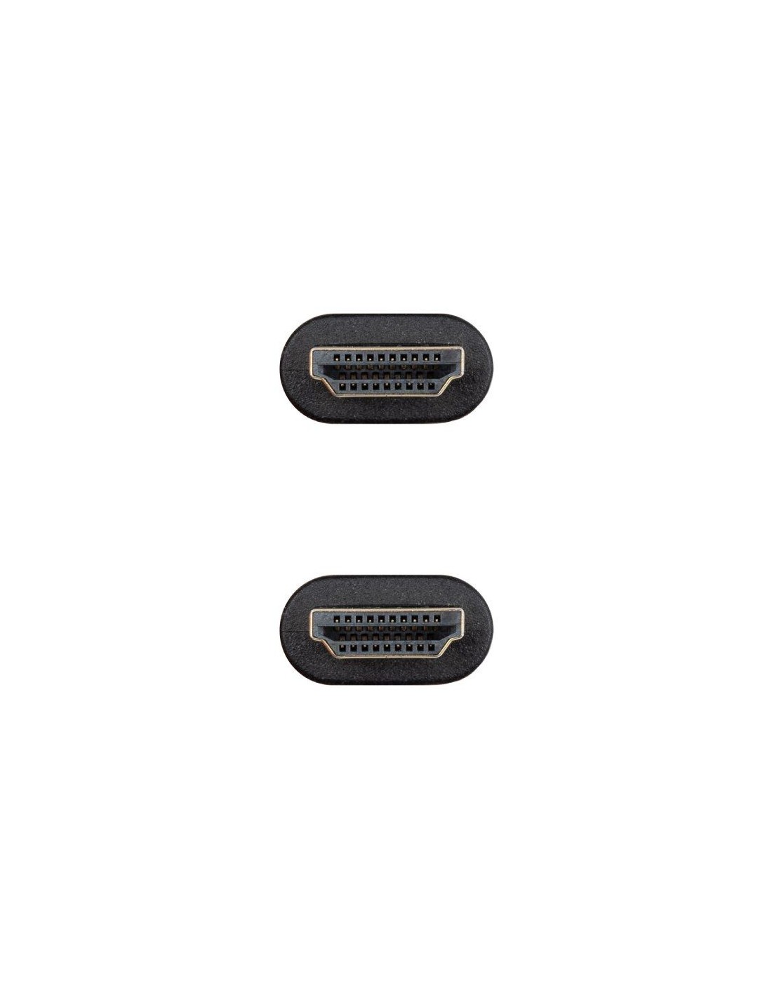 Cable HDMI 2.0 4K CCS Nanocable 10.15.3907/ HDMI Macho - HDMI Macho/ 7m/ Negro