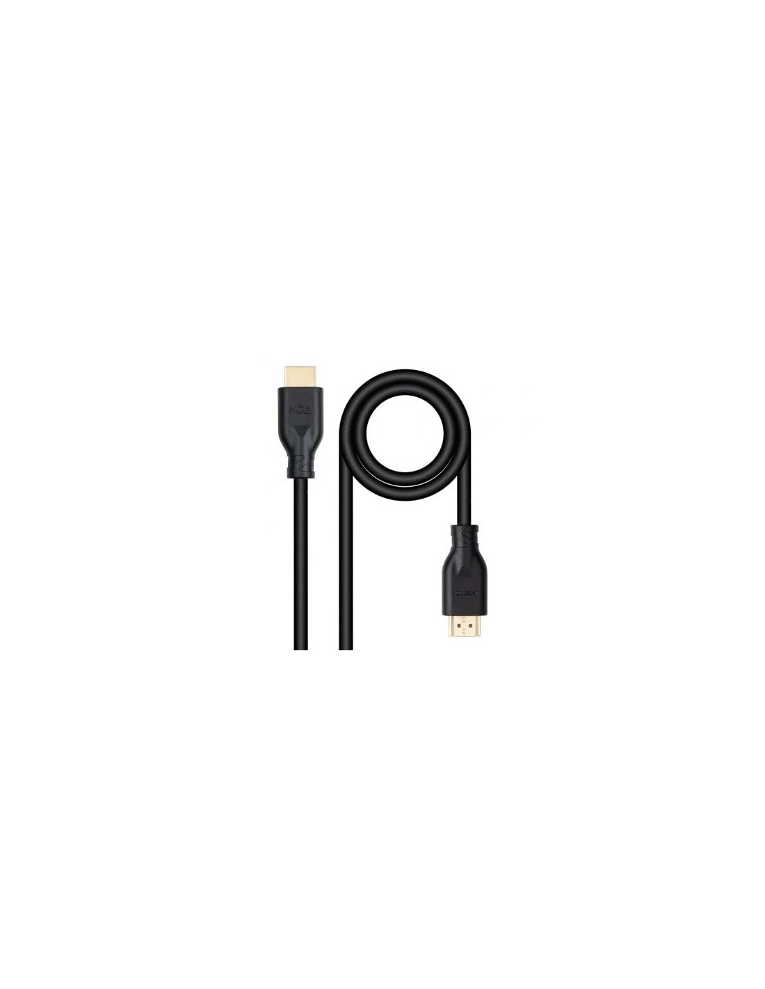 Cable HDMI 2.0 4K CCS Nanocable 10.15.3907/ HDMI Macho - HDMI Macho/ 7m/ Negro
