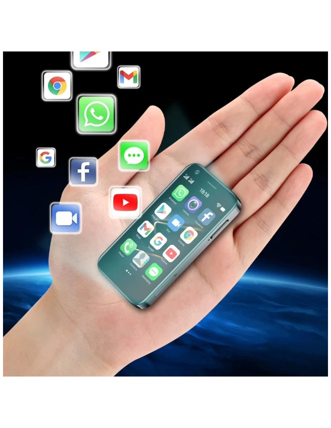Mini telefono inteligente 3 pulgadas Soyes XS16 3GB/64GB