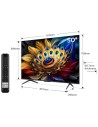 Televisor TCL QLED 50C655 50"/ Ultra HD 4K/ Smart TV/ WiFi