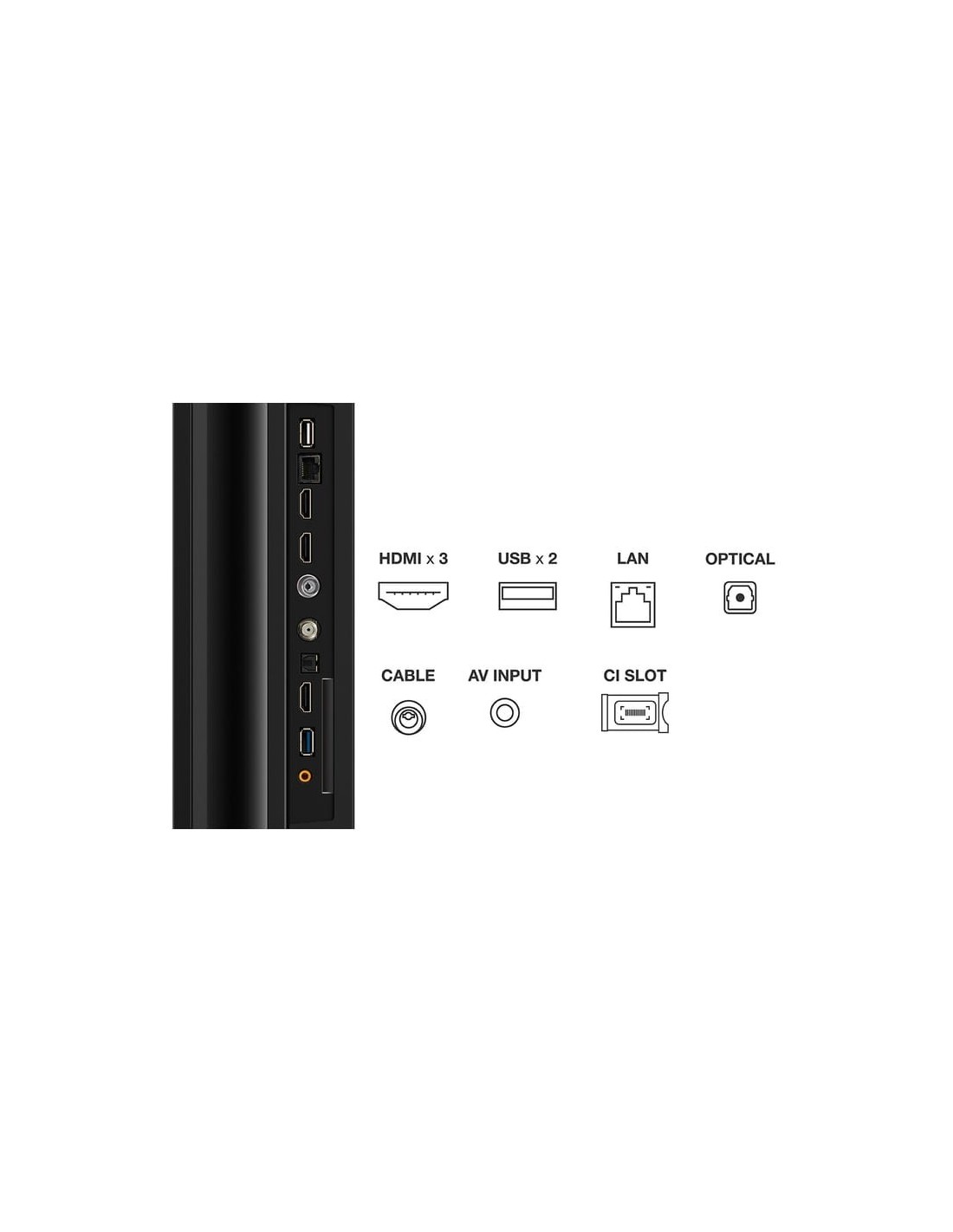 Televisor TCL DLED 55P755 55"/ Ultra HD 4K/ Smart TV/ WiFi