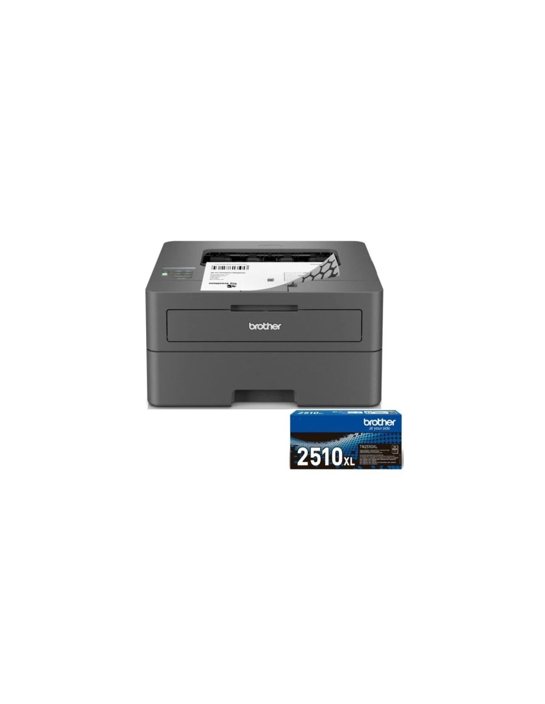 Impresora Láser Monocromo Brother HL-L2445DW WiFi/ Dúplex/ Negra