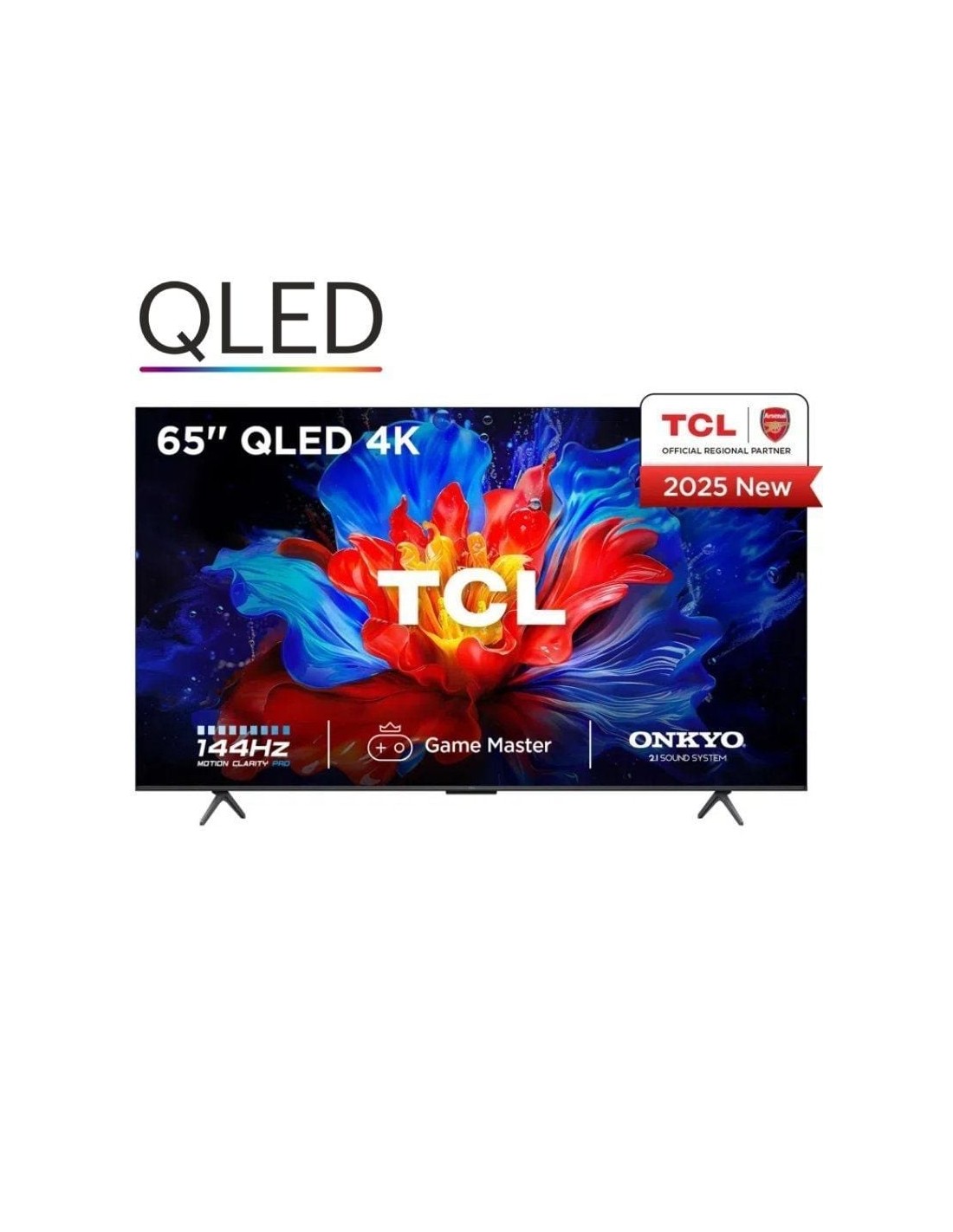 TCL P8K QLED 65" 4K - AiPQ Pro Gaming 288Hz ONKYO | El Ocio Virtual