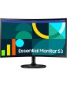 Monitor Samsung 24" Curvo | Full HD | 100Hz | Modo Gaming | Eye Comfort