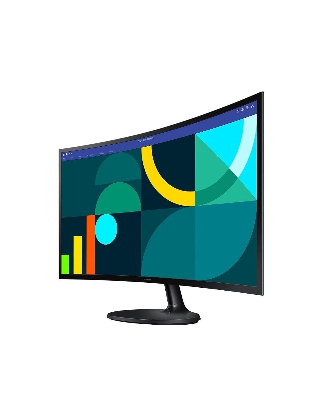 Monitor Curvo 24" Full HD | 100Hz | Eye Saver | Windows 11 Compatible