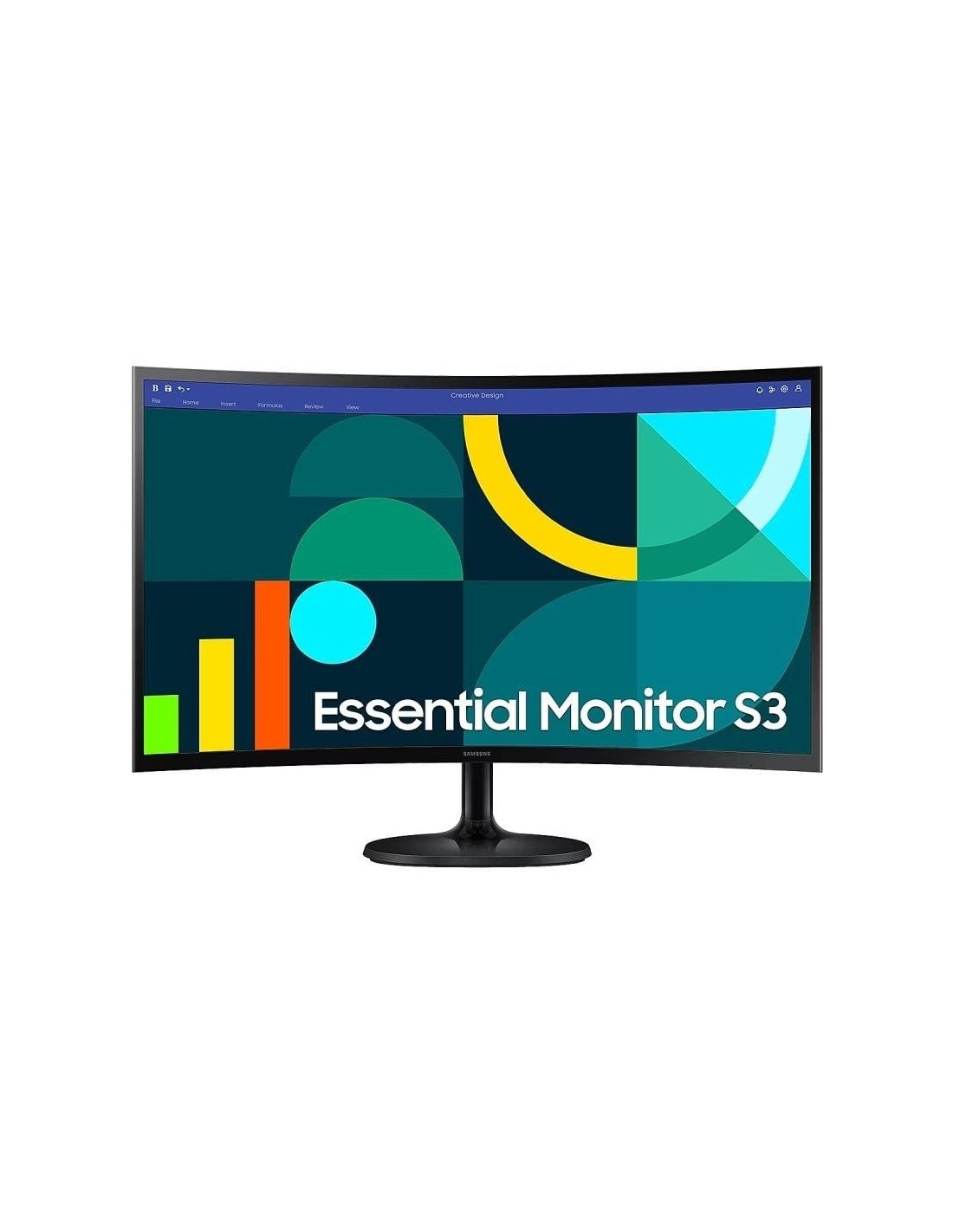 Monitor Curvo 24" Full HD | 100Hz | Eye Saver | Windows 11 Compatible