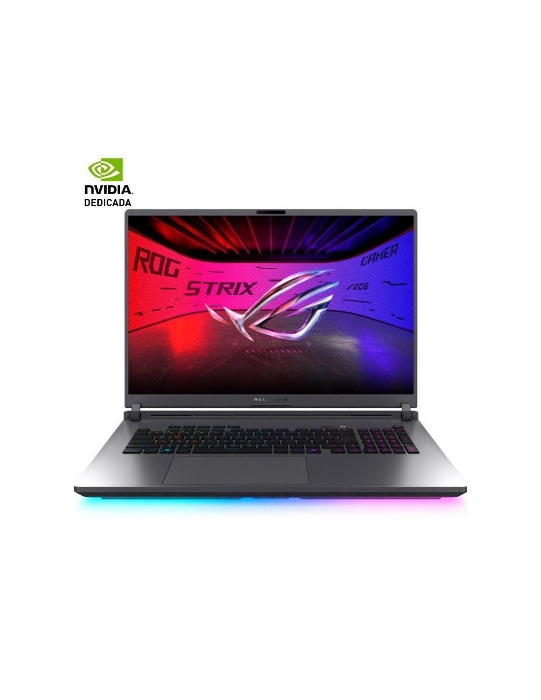 Portátil Gaming Asus ROG Strix G18 (2025) G815JMR-S8051 Intel Core i7-14650HX/ 32GB/ 1TB SSD/ GeForce RTX 5060/ 18"/ Windows 11