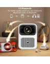 Proyector Portátil Wanbo Dali 1 Blanco - LCD HD Nativo -  Android TV - Enfoque Automático