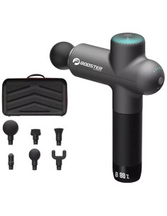 Pistola de Masaje Muscular Booster 6 Cabezales Smart-Hit Reducción de Ruido 2