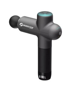 Pistola de Masaje Muscular Booster 6 Cabezales Smart-Hit Reducción de Ruido