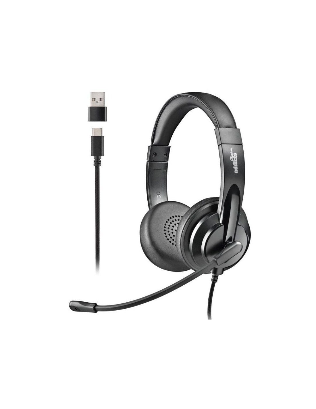 NGS VOX605 USB-C/ con Micrófono/ USB Tipo-C Auriculares diadema