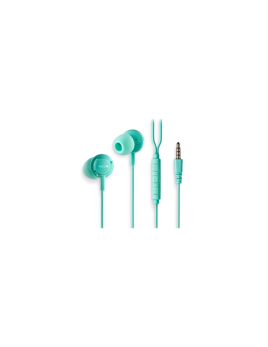 Intrauditivos NGS Cross Drift/ con Micrófono/ Jack 3.5 Auriculares