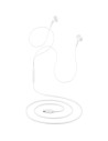 Intrauditivos NGS Cross Glide/ con Micrófono/ USB Tipo-C Auriculares
