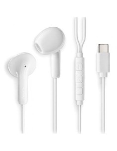 Intrauditivos NGS Cross Glide/ con Micrófono/ USB Tipo-C Auriculares