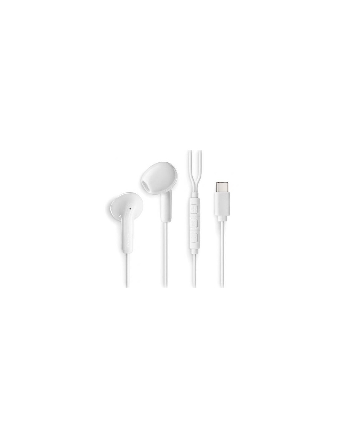 Intrauditivos NGS Cross Glide/ con Micrófono/ USB Tipo-C Auriculares