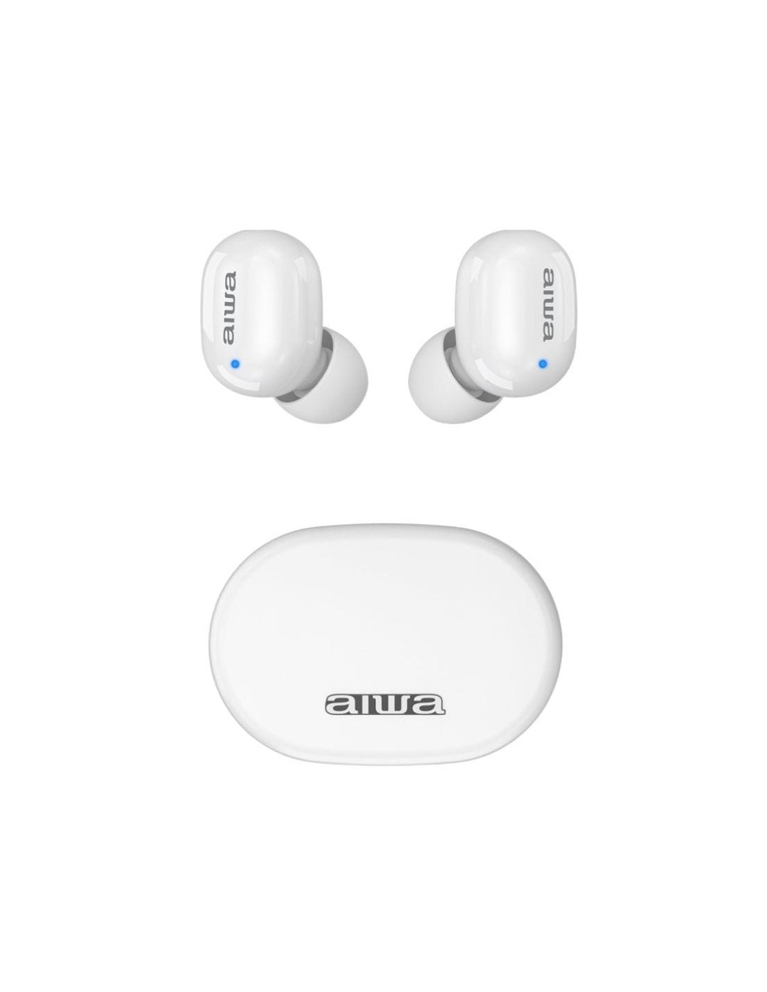 Auriculares Bluetooth Aiwa EBTW-150 con estuche de carga/ Autonomía 3h