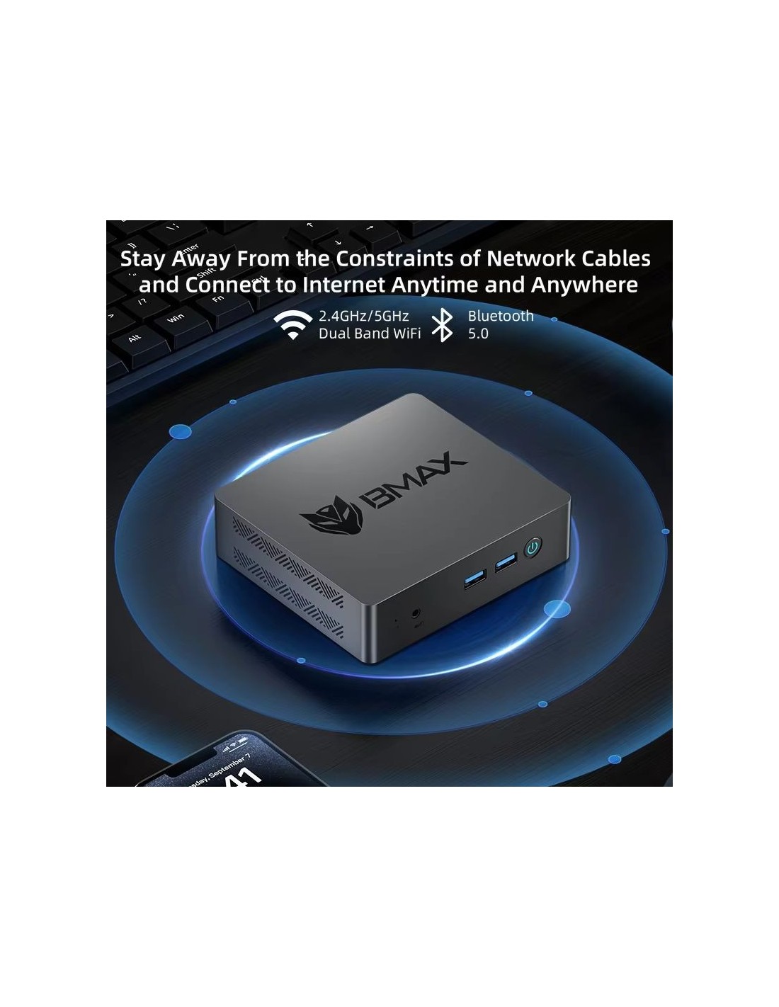 BMAX MaxMini B3 Pro 8GB DDR4/256GB SSD/W11