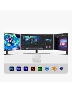 Beelink SER8 AMD Ryzen 7 8745HS/1TB Gris 2