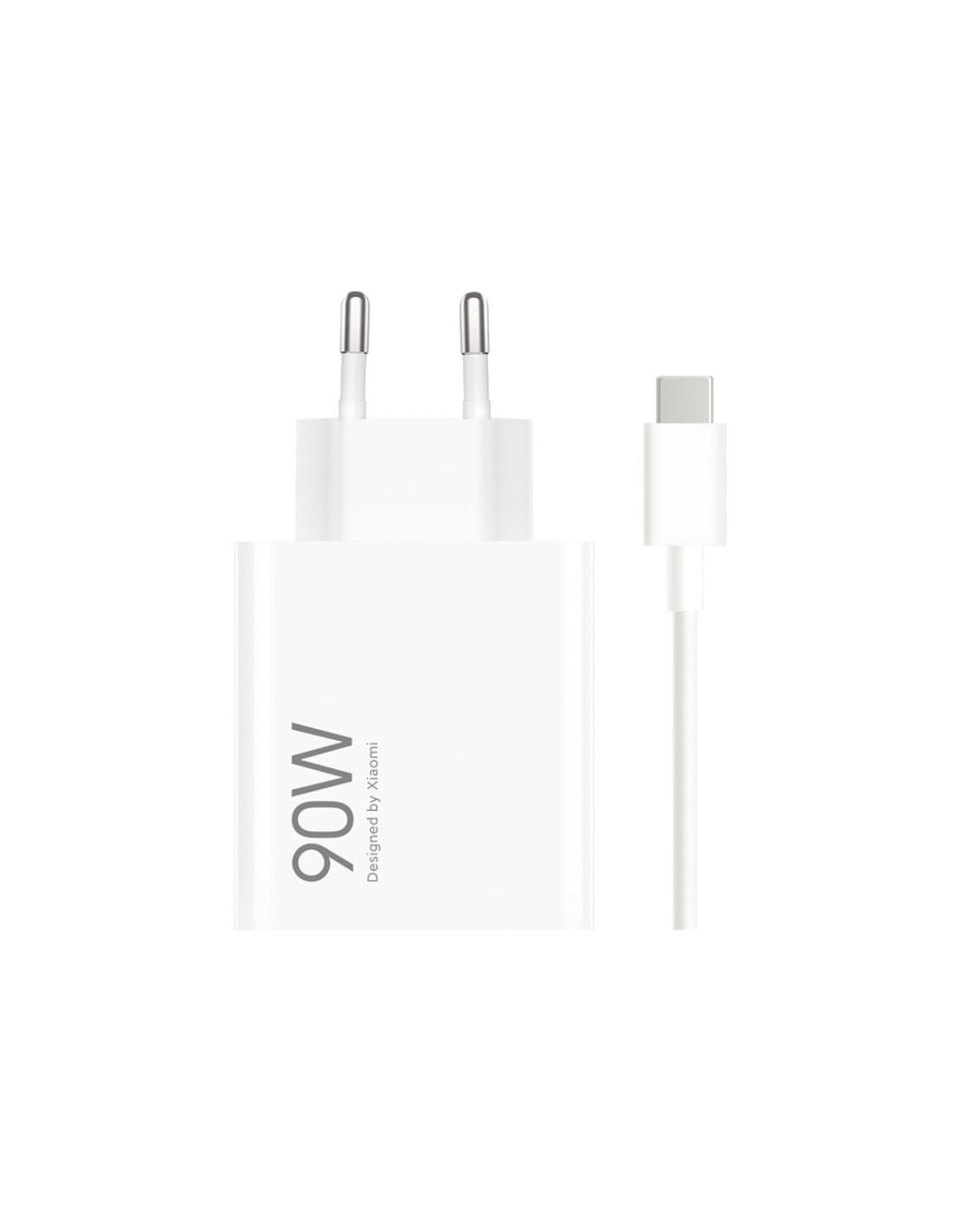 Cargador de carga Rápida Xiaomi 90W HyperCharge Combo USB Tipo-A + Cable USB-C 1m