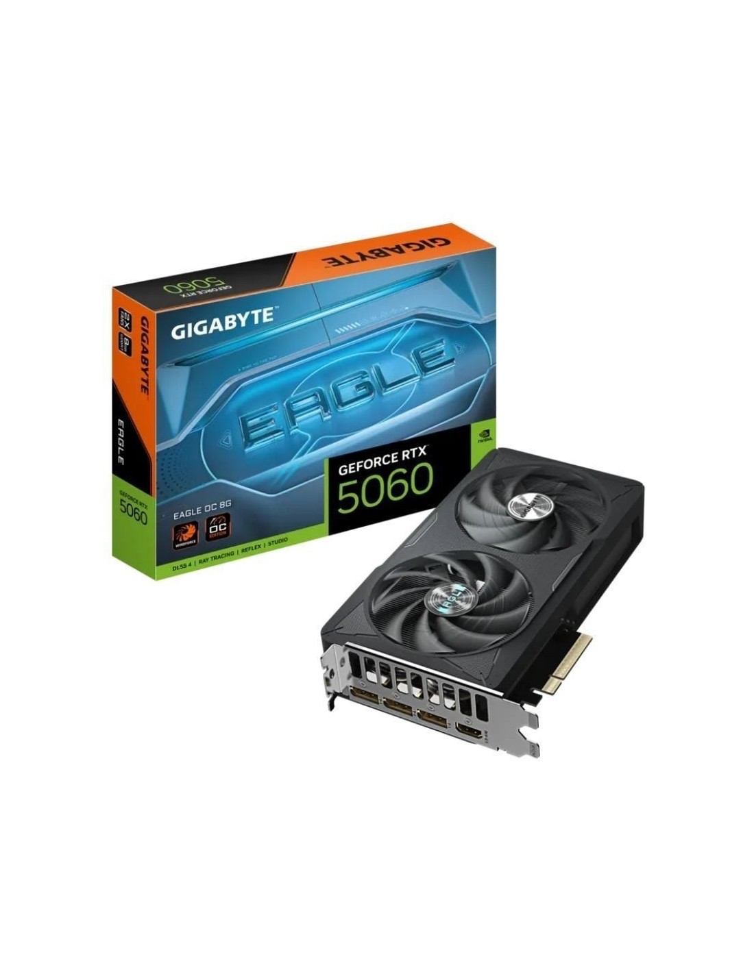Tarjeta Gráfica Gigabyte GeForce RTX 5060 Eagle OC/ 8GB GDDR7