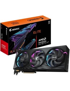 Tarjeta Gráfica Gigabyte AORUS Radeon RX 9070 XT Elite/ 16GB GDDR6