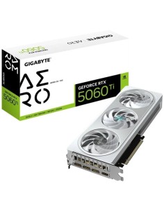 Tarjeta Gráfica Gigabyte GeForce RTX 5060 Ti AERO OC/ 16GB GDDR7
