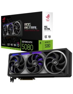 Tarjeta Gráfica Asus ROG Astral GeForce RTX 5080 OC/ 16GB GDDR7