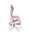 Silla Gaming PowerGaming Sakura Neko con reposapiés