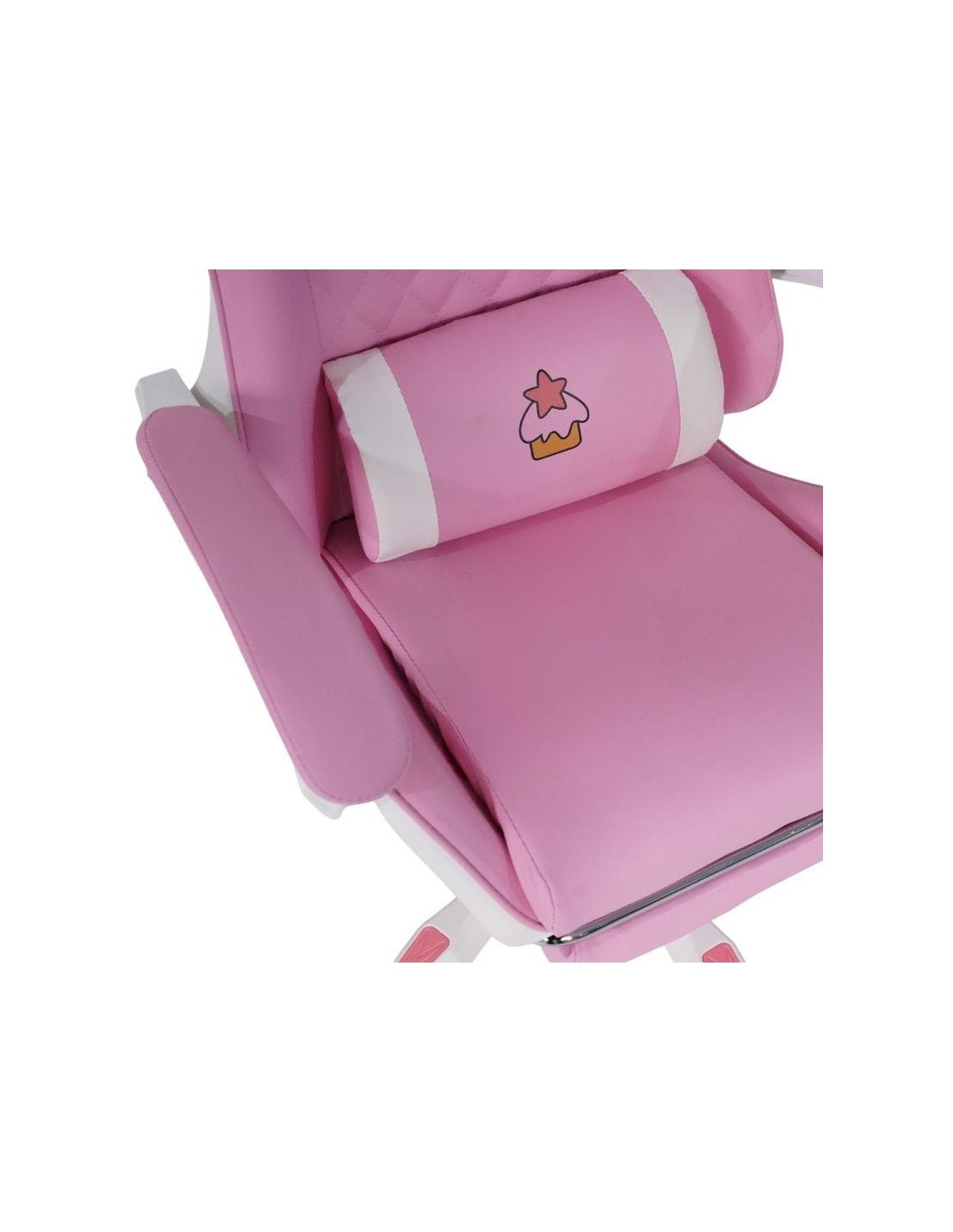 Silla Gaming PowerGaming Sakura Neko con reposapiés